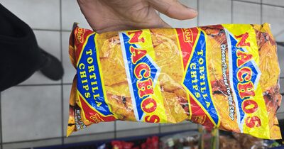 Nachos Cheese Flavored Tortilla Chips, Cheese