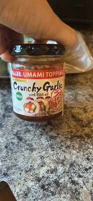 Mild Crunchy Garlic Umami Topping With Chili Oil, Mild Crunchy Garlic