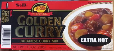 Golden Curry Sauce Mix, Extra Hot