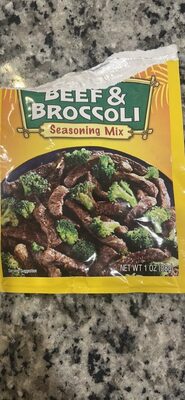 Beef & Broccoli Seasoning Mix, Beef; Broccoli