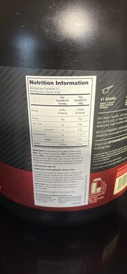 Chocolate Malt Flavored Gold Standard 100% Whey Protein Powder Drink Mix, Chocolate