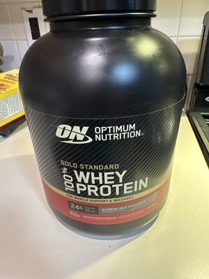 Extreme Milk Chocolate Flavored Gold Standard 100% Whey Protein Powder Drink Mix, Extreme Milk Chocolate