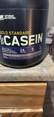 Gold Standard 100% Casein Protein 24 G Protein Powder Drink Mix, Chocolate Supreme, Chocolate Supreme