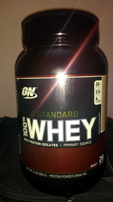 Mocha Cappuccino Flavored Gold Standard 100% Whey Protein Powder Drink Mix, Mocha Cappuccino