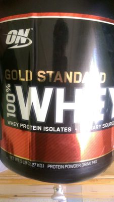 Coffee Flavored Gold Standard 100% Whey Protein Powder Drink Mix, Coffee