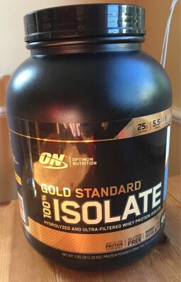 Birthday Cake Flavored Gold Standard 100% Isolate Protein Powder Drink Mix, Birthday Cake