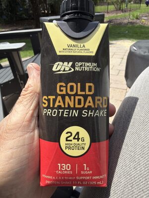 Gold Standard 24G Protein Shake, Vanilla, Vanilla