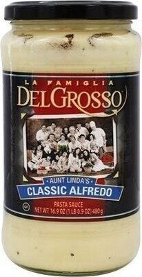 Aunt Linda's Classic Alfredo Ultra-Premium Pasta Sauce, Aunt Linda's Classic Alfredo