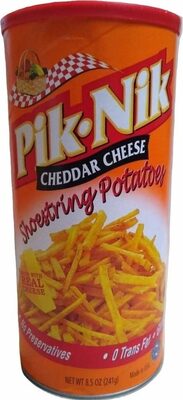 Cheddar Cheese Shoestring Potatoes, Cheddar Cheese