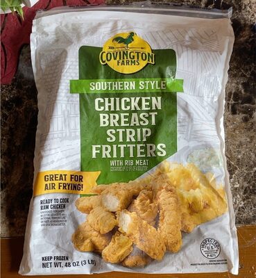 Southern Style Chicken Breast Strip Fritters With Rib Meat, Southern Style Chicken Breast Strip