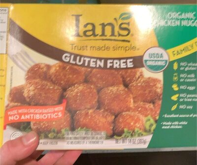 Chicken Gluten Free Organic Nuggets, Chicken
