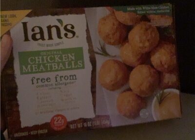 Original Gluten Free Chicken Meatballs, Original