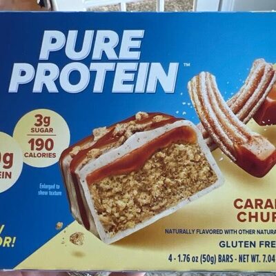 Caramel Churro Gluten Free Bars, Caramel Churro