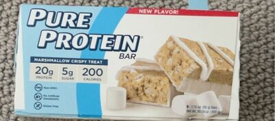 Marshmallow Crispy Treat Bar, Marshmallow Crispy Treat