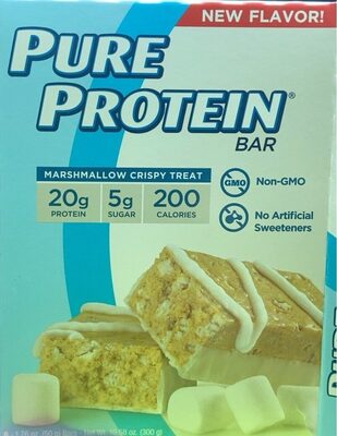 Marshmallow Crispy Treat Bar, Marshmallow