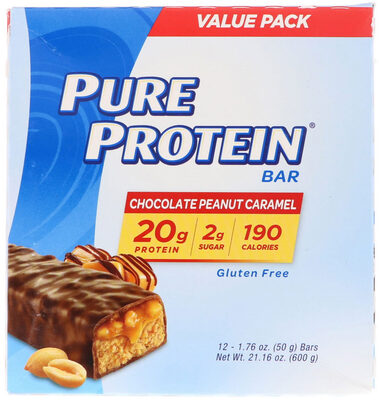 Chocolate Peanut Caramel Gluten Free Bar, Chocolate Peanut Caramel