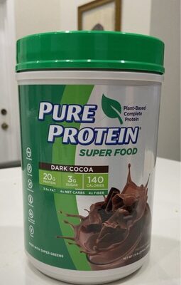 Dark Cocoa Super Food Protein Powder, Dark Cocoa