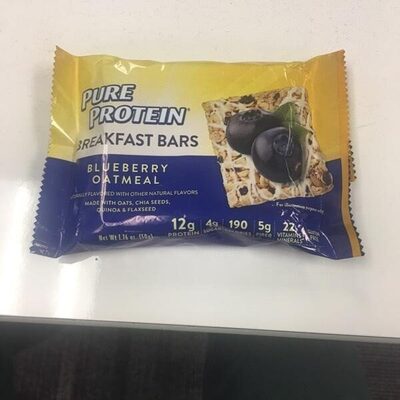 Blueberry Oatmeal Breakfast Bars, Blueberry Oatmeal