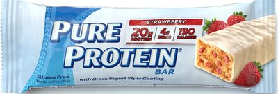 Strawberry With Greek Yogurt Style Coating Bars, Strawberry