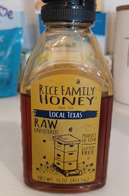 100% Pure Raw Unfiltered Honey