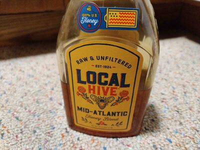 Mid-Atlantic Raw & Unfiltered Honey Blend, Mid-Atlantic