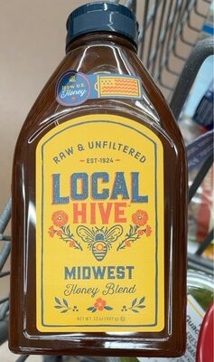 Midwest Raw & Unfiltered Honey Blend, Midwest
