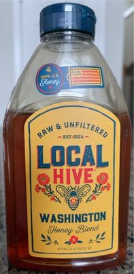 Washington Raw & Unfiltered Honey Blend, Washington