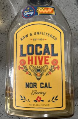 Nor Cal Raw & Unfiltered Honey, Nor Cal