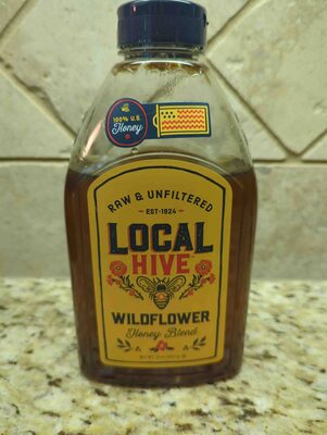 Wildflower Raw & Unfiltered Honey Blend, Wildflower