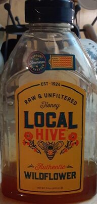 Authentic Wildflower Raw & Unfiltered Honey, Authentic Wildflower