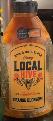 Orange Blossom Raw & Unfiltered Honey, Orange Blossom