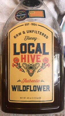 Authentic Wildflower Raw & Unfiltered Honey, Authentic Wildflower