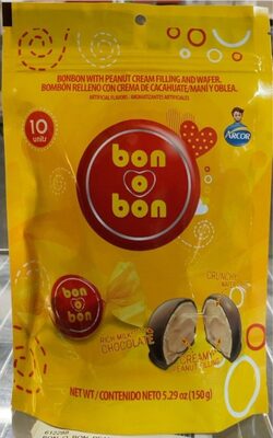Peanut Cream Filling And Wafer Bonbon