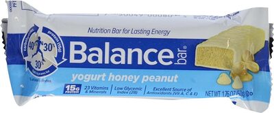 Yogurt Honey Peanut Nutrition Bar, Yogurt Honey Peanut