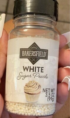 White Sugar Pearls