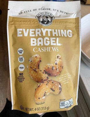 Everything Bagel Cashews, Everything Bagel
