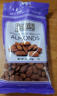 Unsalted Dry Roasted Almonds
