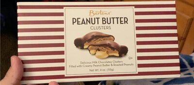 Delicious Milk Chocolatey Clusters Filled With Creamy Peanut Butter & Roasted Peanuts, Milk Chocolatey Peanut Butter
