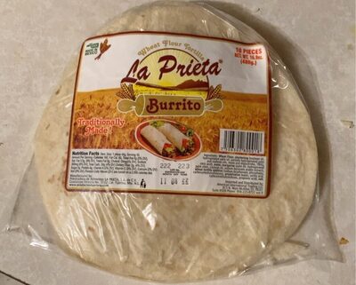 Wheat Flour Burrito Tortilla, Wheat Flour