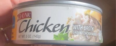 Chunk Chicken With Broth, Chunk With Broth