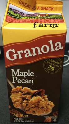 Granola With Real Maple Syrup, Maple Pecan