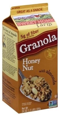 Honey Nut With Almonds Granola, Honey Nut With Almonds