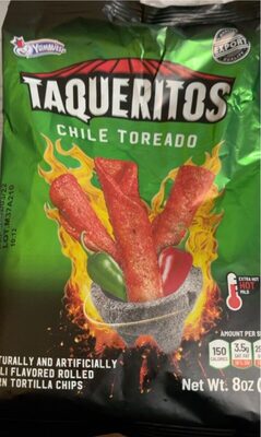 Chili Flavored Rolled Corn Tortilla Chips, Chili