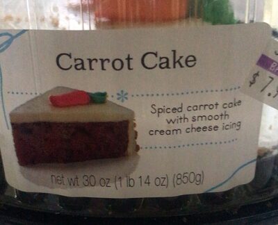 Spiced Carrot Cake With Smooth Cream Cheese Icing, Spiced Carrot