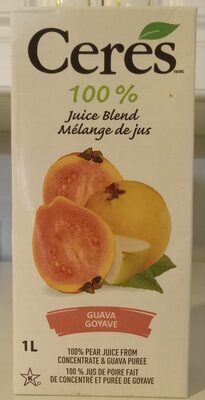 100% Guava Fruit Juice Blend, Guava