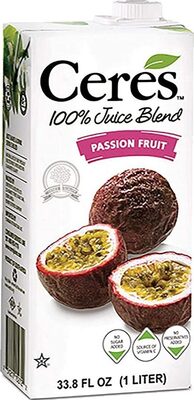 100% Passion Fruit Fruit Juice Blend, Passion Fruit