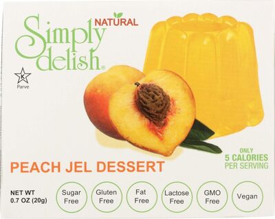 Peach Jel Dessert, Peach