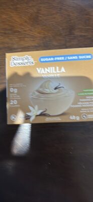 Natural Vanilla Instant Pudding, Vanilla