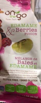 Edamame & Berries Fusion Snack, Edamame & Berries Fusion