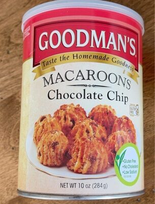 Chocolate Chip Macaroons, Chocolate Chip